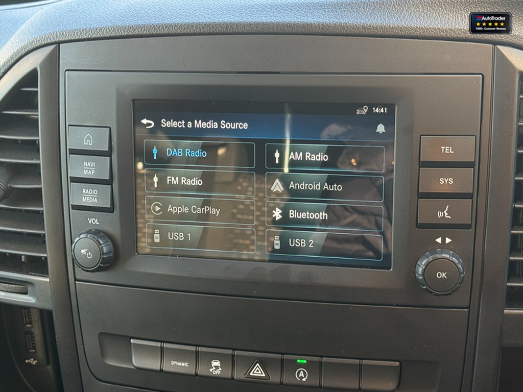 2021 Mercedes-Benz VitoCrew Cab AUTO LWB L2H1 Premium 116 Air Con Alloys Camera Nav Sensors EURO 6 — thumbnail 34 of 51