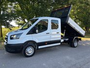 Ford Transit 350 Drw L3 130 ps Crew Cab Tipper - Air Conditioning 1