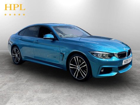 BMW 4 Series 2.0 420d M Sport Hatchback 5dr Diesel Auto xDrive Euro 6 (s/s) (190 ps) Blu