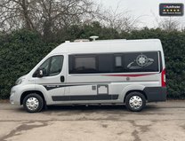 Hobby Vantana Fiat|2 Berth|4 Belt|Rear Tranverse Bed|Awning|Solar Panel|TV Ariel 36