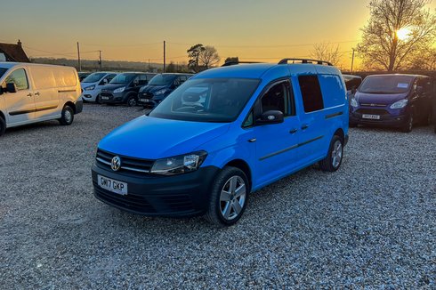 Volkswagen Caddy Maxi Crew Cab LWB L2H1 Low Roof Startline C20 Air Con Alloys EURO 6 NO VAT