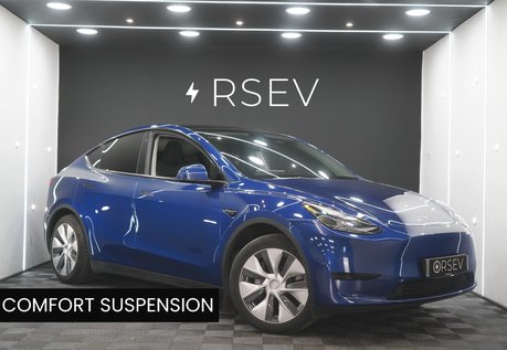Tesla Model Y RWD Comfort Suspension One Owner GROK AI Assistant Deep Metallic Blue VATQ