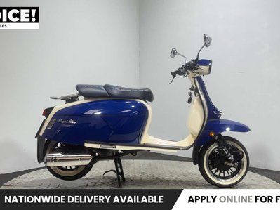 Royal Alloy GP AC 2019 ONLY 168 MILES NEW MOT CUSTOM SCOOTER 125CC LEARNER