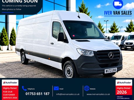 Mercedes-Benz Sprinter 2.0 317 CDI HD Progressive Panel Van 5dr Diesel Manual RWD L3 H2 Euro 6 (s/