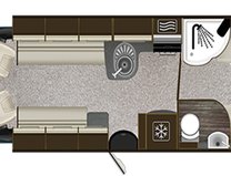 Auto-Trail Comanche Frontier|4 Berth|2 Belts|AUTO|Rear Single Beds|Hab 2