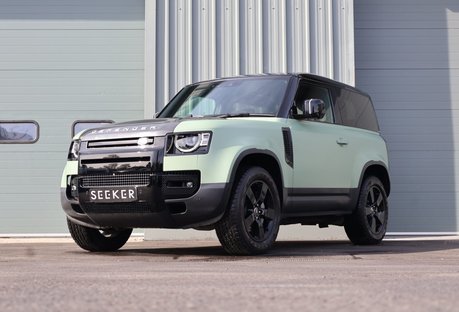 Land Rover Defender 90 75TH LIMITED EDITION SUPER LOW MILES MATT PPF WRAP 