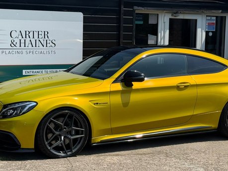 Mercedes-Benz C Class 4.0 C63 V8 BiTurbo AMG (Premium) Coupe 2dr Petrol SpdS MCT Euro 6 (476 ps)