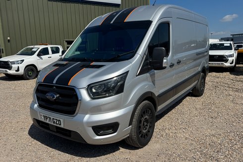 Ford Transit AUTO LWB L3H2 Medium Roof Leader 350 Air Con Alloys Cam EURO 6
