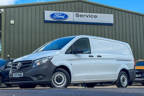 Mercedes-Benz Vito AUTO LWB L2H1 Low Roof Progressive 114 Air Con Alloys Sensors EURO 6