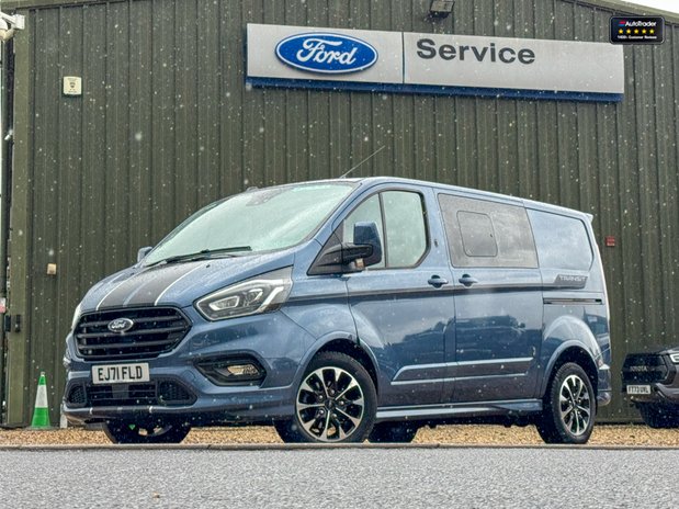 Ford Transit Custom AUTO Crew Cab SWB L1H1 320 Sport Air Con Camera Nav NO VAT SELECT 2