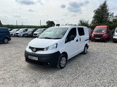 Nissan NV200 Crew Cab SWB L1H1 Low Roof Acenta Air Con EURO 6 NO VAT 2