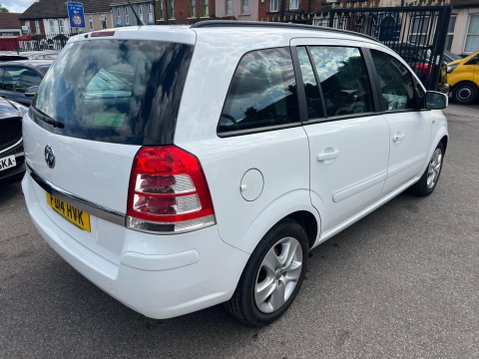 Vauxhall Zafira 1.8 16V Exclusiv Euro 5 5dr 6