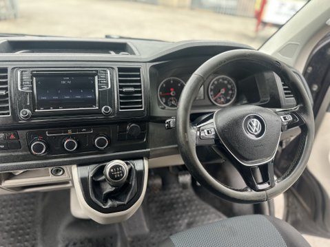 Volkswagen Transporter T6 TDI HIGHLINE BLACK FSH DAY VAN CAMPERVAN READY 16