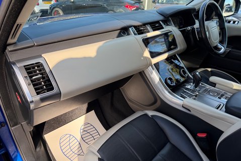 Land Rover Range Rover Sport AUTOBIOGRAPHY DYNAMIC - SVO PREMIUM PALLETTE BLUE -SLIDING PAN ROOF 22