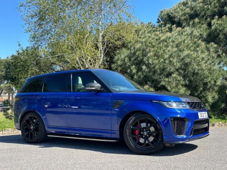 Land Rover Range Rover Sport 5.0 P575 V8 SVR Carbon Edition SUV 5dr Petrol Auto 4WD Euro 6 (s/s) (575 ps