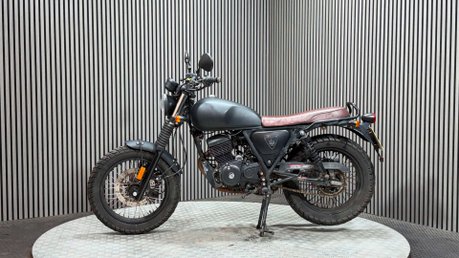 WK Bikes Scrambler 2023 ONLY 6K RUNNING PROJECT BIKE SPARES OR REPAIR 125CC 4