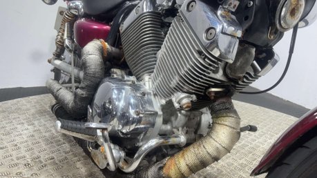 Yamaha XV 400 1995 37k running project bike spares or repair cruiser 400cc 17