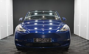 Tesla Model Y LONG RANGE AWD Battery SOH 90% Deep Metallic Blue One Owner VAT Qualifying 9