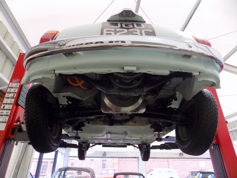 Fiat 500F Electric Conversion 33