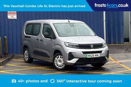 Vauxhall Combo Life 5dr 100kW Design 50kWh XL 7 Seat Automatic 11kW Charger