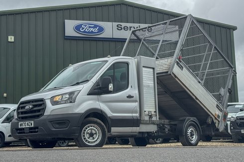 Ford Transit Dropside MWB L2 Leader Tipper 350 Air Con Rear Cage Tail