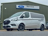 Ford Transit Custom LWB L2H1 Low Roof Sport 280 Air Con Alloys Sensors Cam Tow Bar EURO 6 1