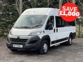 Citroen Relay 40 L4H2 17seat Flexilite minibus with mesh ramp, sensors. Euro 6. Non-D1. 1
