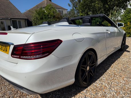 Mercedes-Benz E Class 2.1 E220d AMG Line Edition (Premium) Cabriolet G-Tronic+ Euro 6 (s/s) 2dr 8