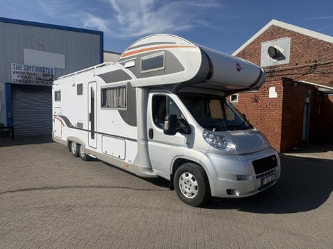Burstner Argos 748-2 6 berth, large garage, tag axle, race van race truck 1