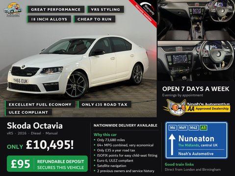 Skoda Octavia VRS 2.0 TDI MANUAL 2