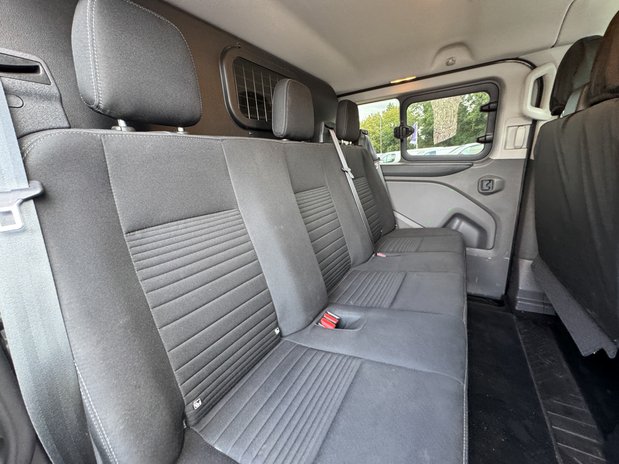 Ford Transit Custom Crew Cab AUTO SWB L1H1 Low Roof Limited 320 Air Con Alloys H/Seats EURO 6 16