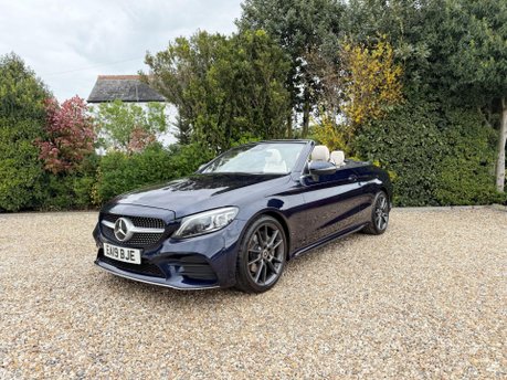 Mercedes-Benz C Class 2.0 C220d AMG Line (Premium) Cabriolet 2dr Diesel G-Tronic+ Euro 6 (s/s) (1 1