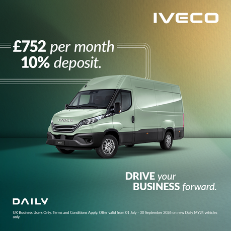 GET BEHIND THE WHEEL OF THE NEW IVECO DAILY – HIRE PURCHASE MADE SIMPLE