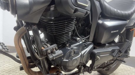 Sinnis Hoodlum 125 2018 GOOD RUNNING PROJECT CRUISER BIKE SPARES OR REPAIR 125CC 7