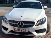 Mercedes-Benz C Class 2.1 C 220 AMG Line D Auto 2dr 1