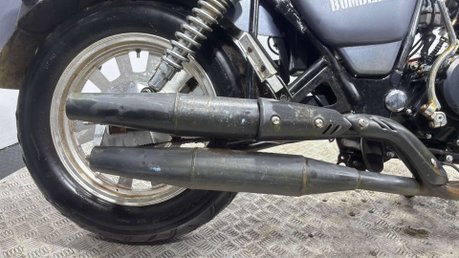 Motorini Bomber 2017 7K 1 OWNER CRUISER BIKE SPARES OR REPAIR 125CC PROJECT 19