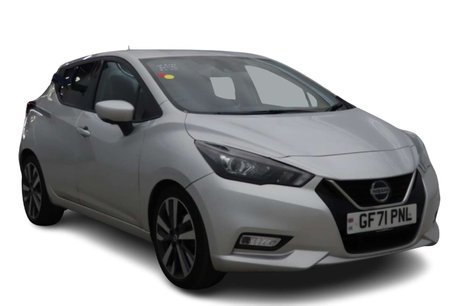 Nissan MICRA 1.0 IG-T Tekna Hatchback 5dr Petrol XTRON Euro 6 (s/s) (92 ps) 1