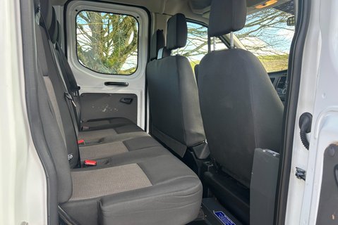 Ford Transit 350 Drw L3 130 ps Crew Cab Tipper - Tow Axle 18