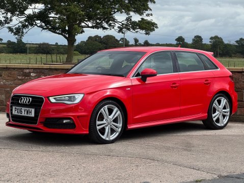 Audi A3 2.0 TDI S line Sportback S Tronic Euro 6 (s/s) 5dr (Nav) 2