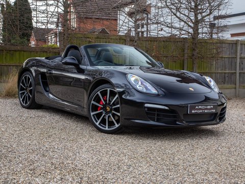 Used Porsche 981 Boxster S PDK in Jet Black For Sale at Archer Sportscars