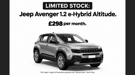 Jeep Avenger 1.2 e-Hybrid Altitude 5dr DCT