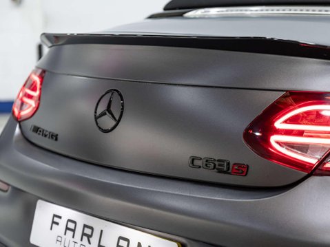 Mercedes-Benz C Class 4.0 C63 V8 BiTurbo AMG S (Premium) Cabriolet 2dr Petrol SpdS MCT Euro 6 (s/ 78
