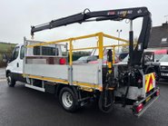 Iveco Daily 70C18D Crew Cab Dropside with Hiab X-Hiduo 062 Crane 6