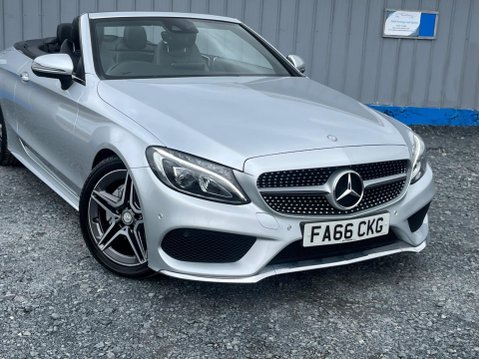 Mercedes-Benz C Class 2.1 C220d AMG Line (Premium Plus) Cabriolet G-Tronic+ Euro 6 (s/s) 2dr 65