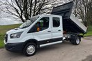 Ford Transit 350 Drw L3 130 ps Crew Cab Tipper - Air Con - Ex MOD