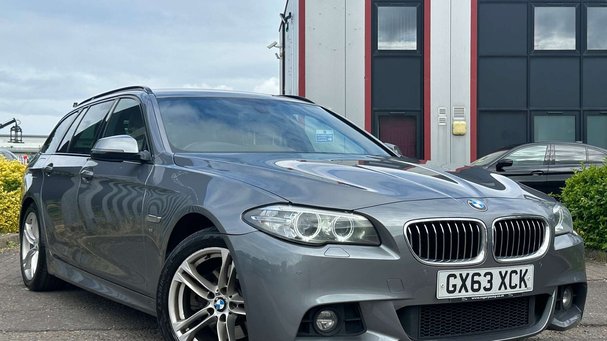 BMW 5 Series 2.0 520d M Sport Touring 5dr Diesel Auto Euro 6 (s/s) (184 ps) Service History