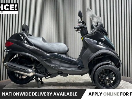 Piaggio MP3 LT SPORT 2013 17K TRIKE MOT OCTOBER 2027 3 WHEELER 500CC