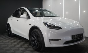 Tesla Model Y LONG RANGE AWD White Interior Hard Ware 4 (AI4) GROK AI One Owner VAT Q 8