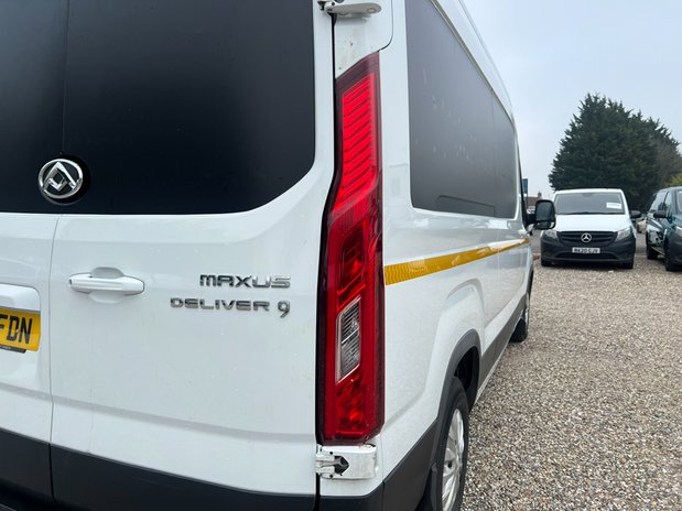 Maxus Deliver 9 LWB L3H2 (SOLD) Medium Roof Alloys Camera Sensors EURO 6 17