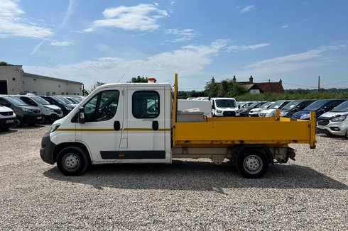 Peugeot Boxer Tipper LWB L3 7 Seater Bluetooth Tow Bar EURO 6 NO VAT